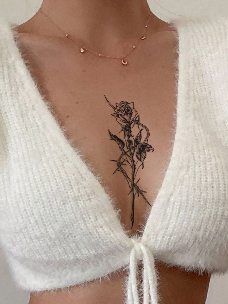 Bold Yellow Floral Bouquet Tattoo Design