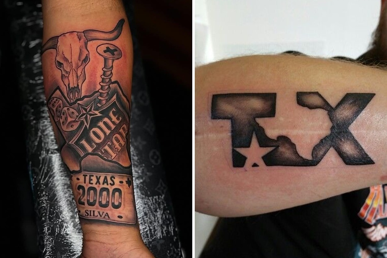 27 Texas Tattoo Ideas For Women And Men Tiny Fine Line Traditional Sleeve Designs Featured Lookbook Collage