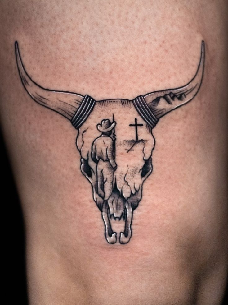 This one is Texas attitude in its purest form, bold horns, clean lines, and that unmistakable "don't mess with me" calm.