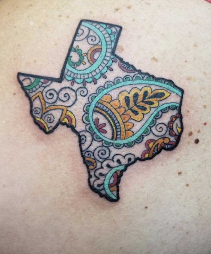 This is Texas, but make it artsy and a little romantic.