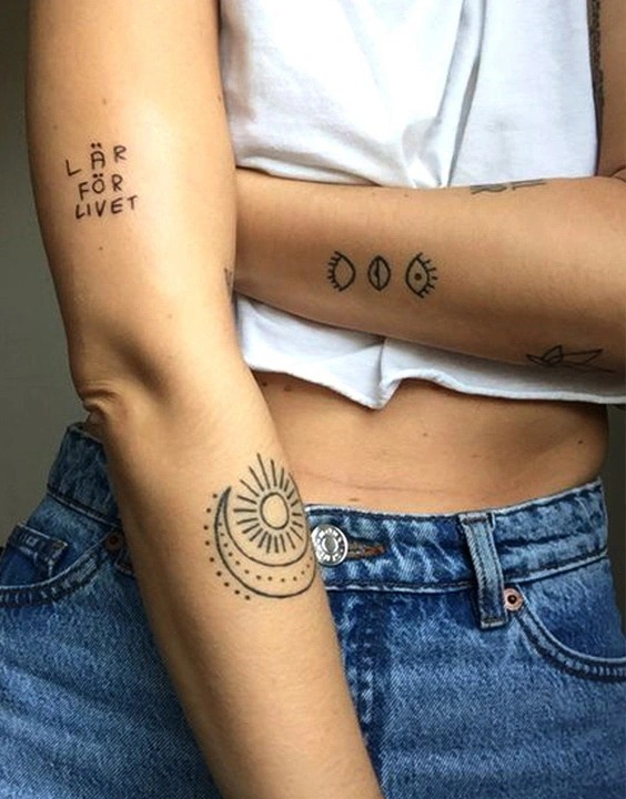 Symbolic and Minimalistic Tattoos Tattoo Design