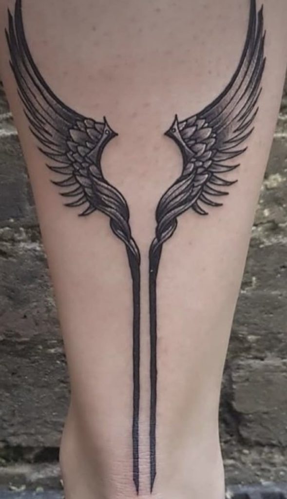 Full Armored Warrior Form Tattoo Design