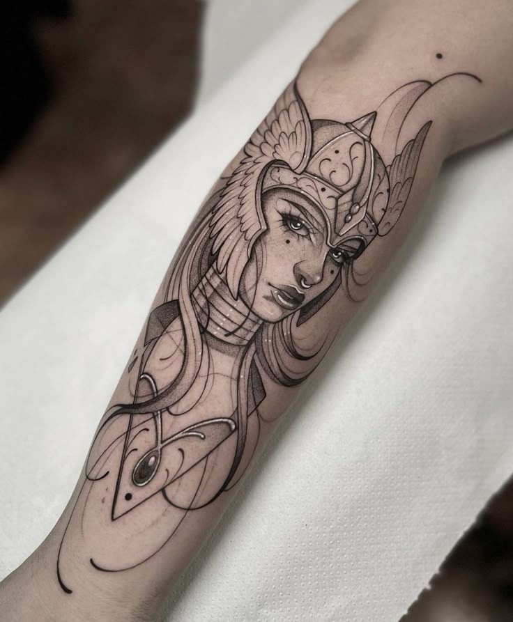 Realism meets mythology Tattoo Design