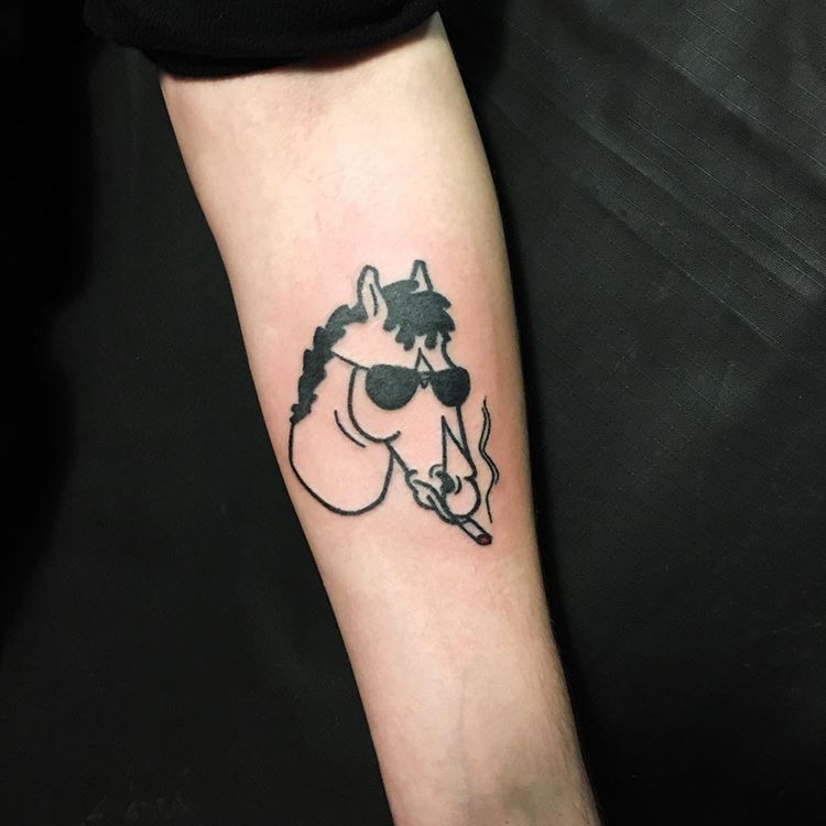 Cool Horse Tattoo Tattoo Design