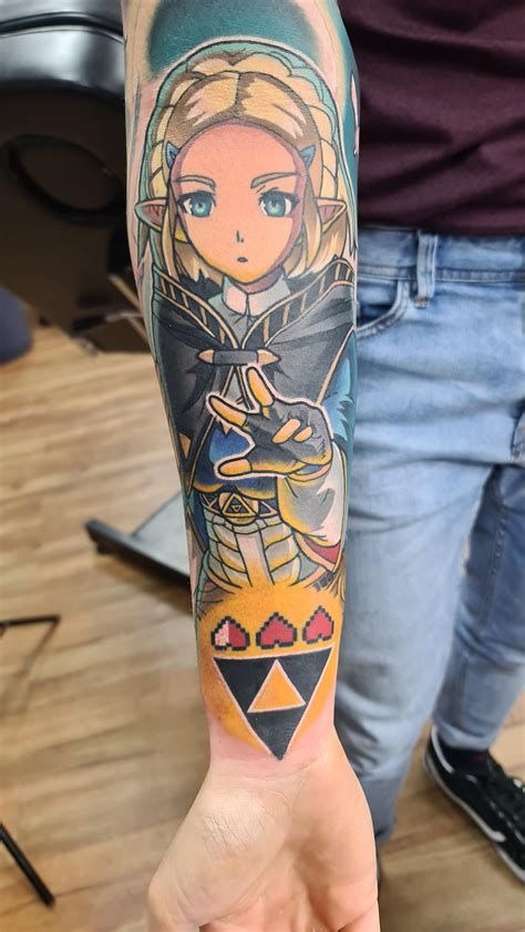 Cute Link and Navi Companion Tattoo Tattoo Design