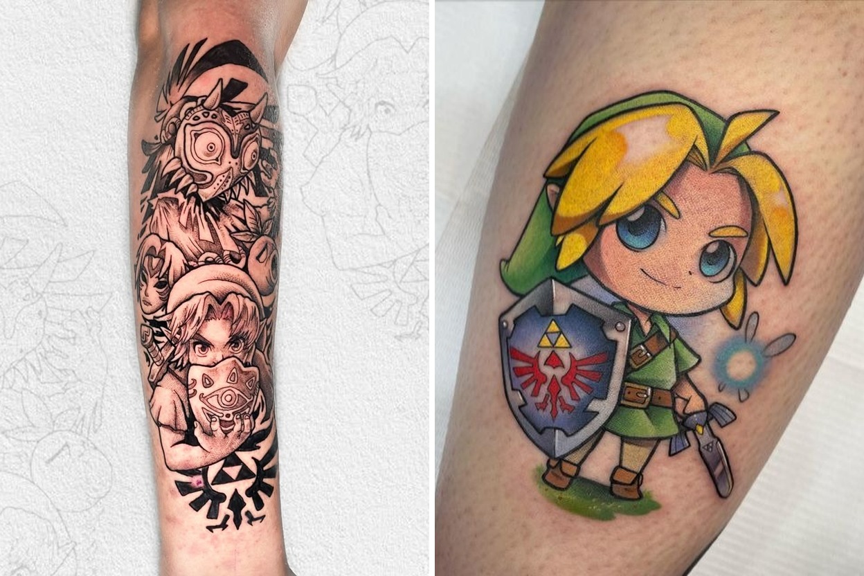 31+ Women Zelda Tattoo Ideas & Inspiration Featured Lookbook Collage