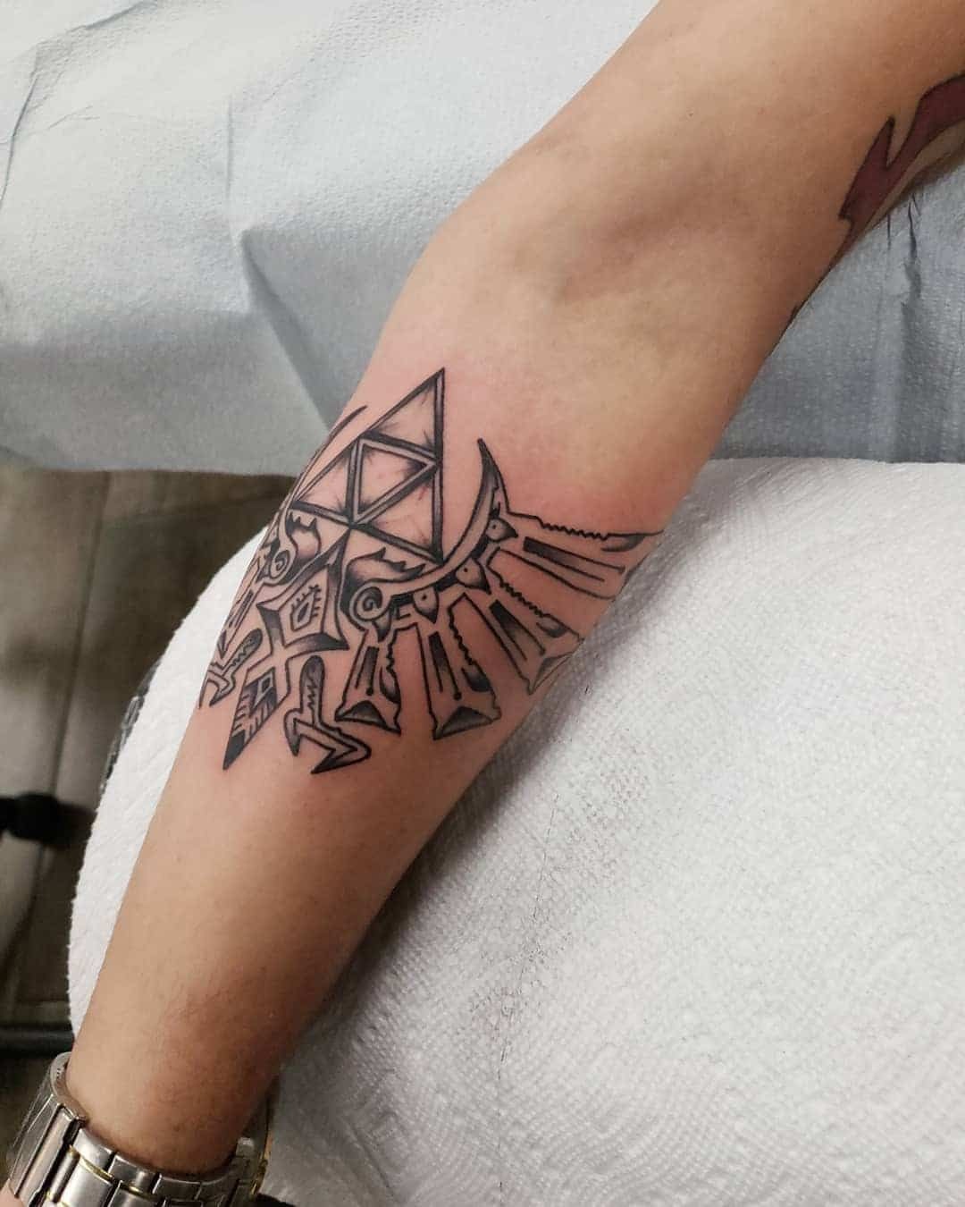 Majora's Mask Full-Back Epic Tattoo Design