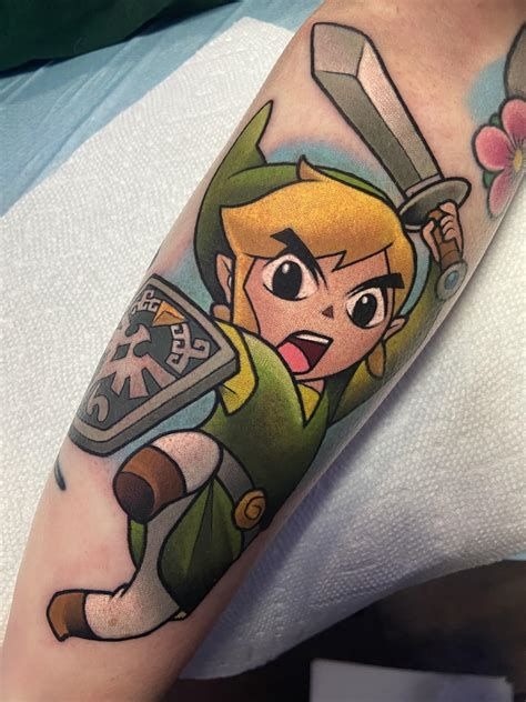 Subtle Linework Triforce Crest Tattoo Design