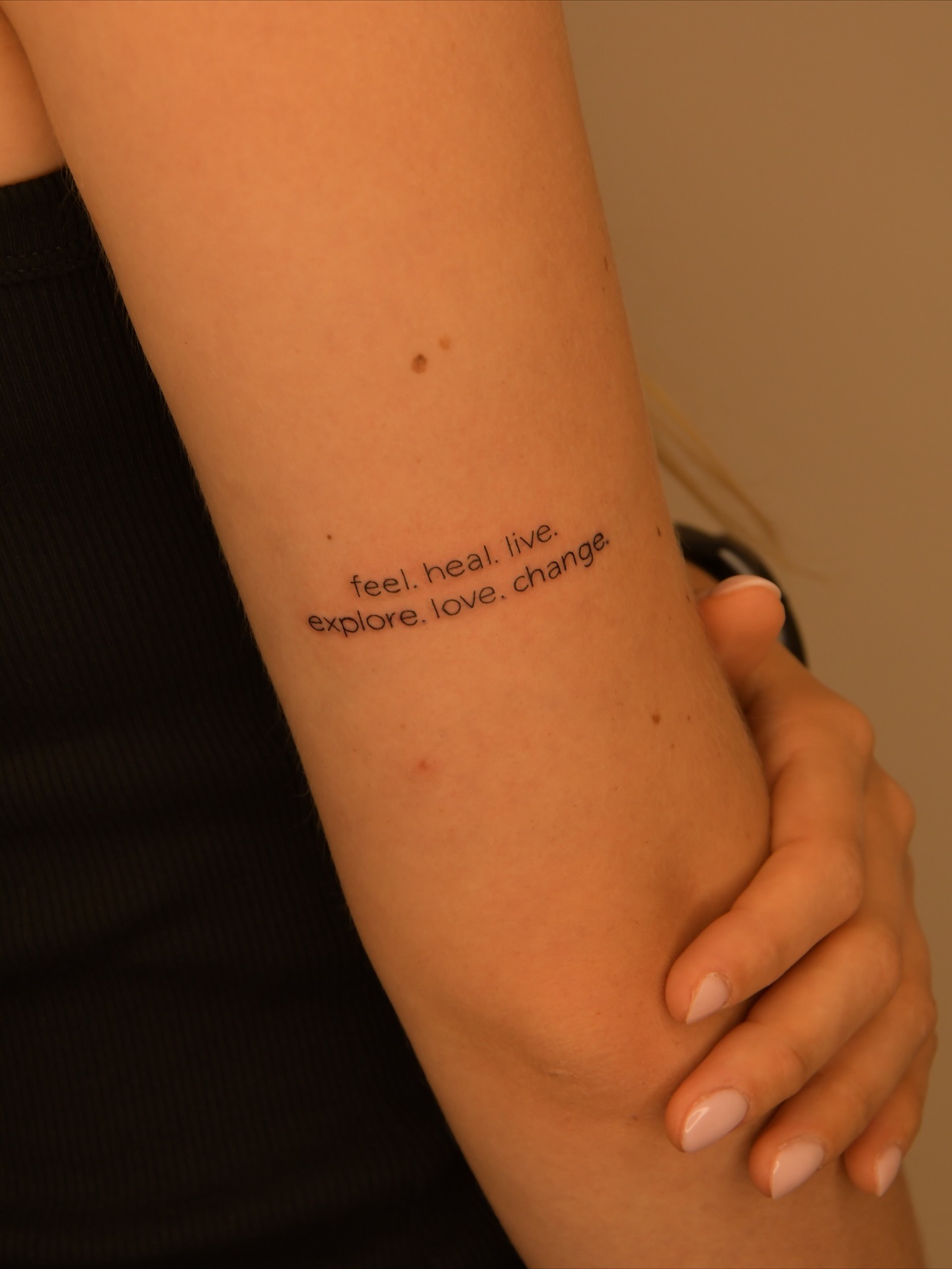 Feel Heal Live Explore Love Change Tattoo Tattoo Design