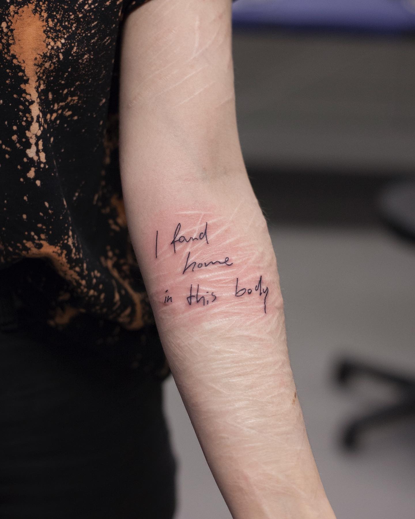 I Found Home in This Body Tattoo Tattoo Design