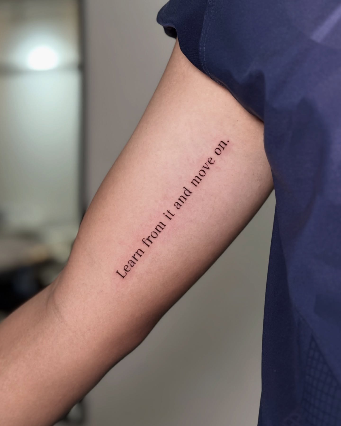 Learn From It and Move On Tattoo Tattoo Design