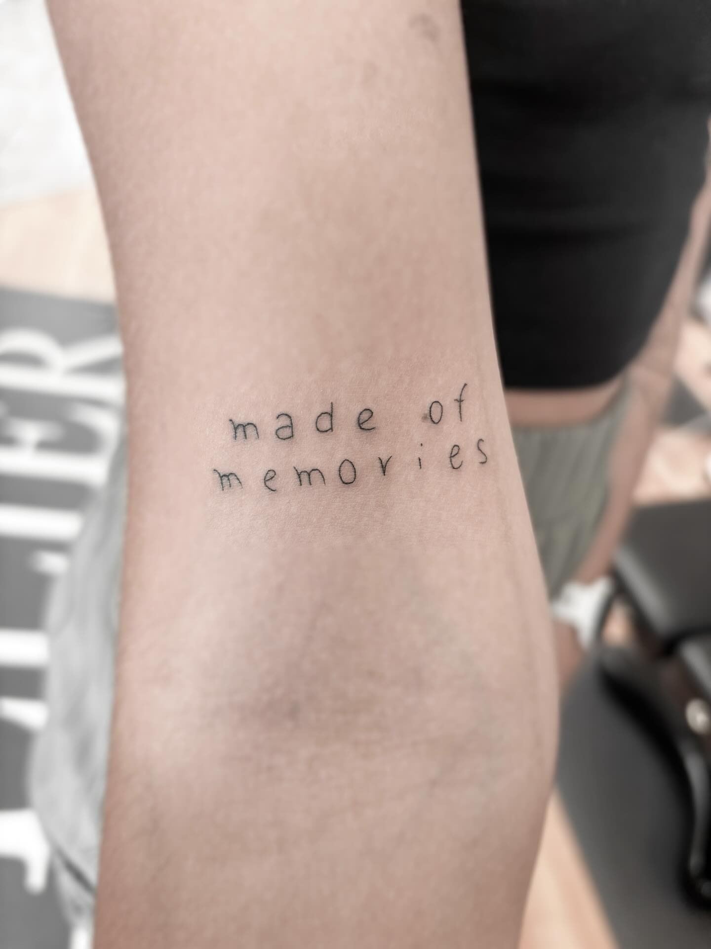 Made of Memories Tattoo Tattoo Design