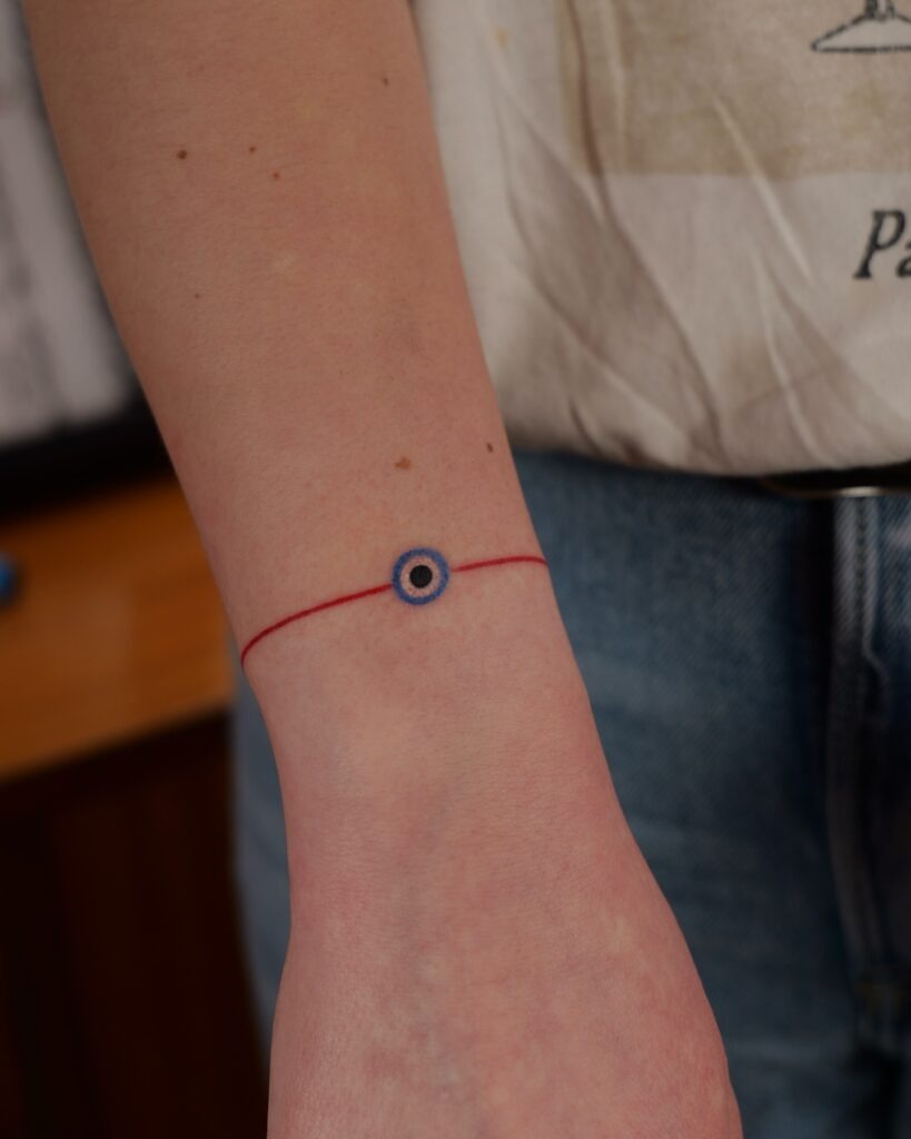 Evil Eye Protection Bracelet Tattoo Tattoo Design