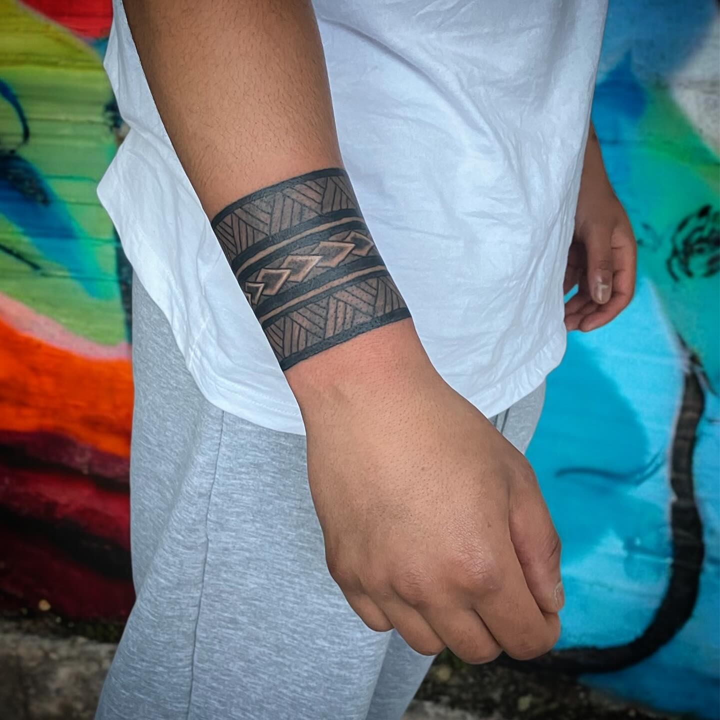 Polynesian Wristband Tattoo Tattoo Design