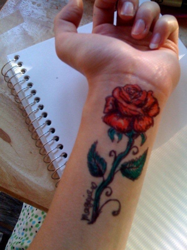 Carnation flower tattoo Tattoo Design