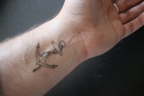 Cool wrist arrow wrist tattoo Tattoo Design
