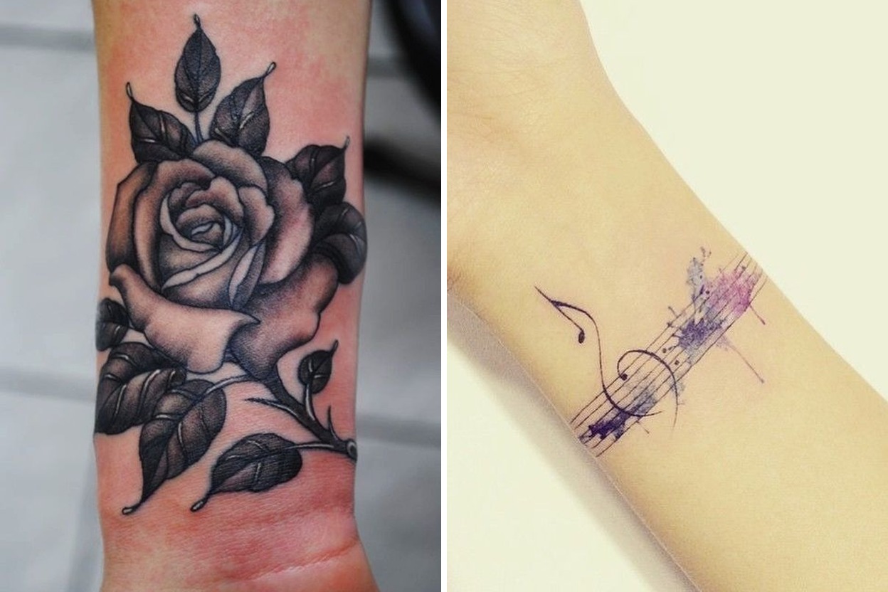56 Wrist Tattoo Ideas Designs Meanings Featured Lookbook Collage
