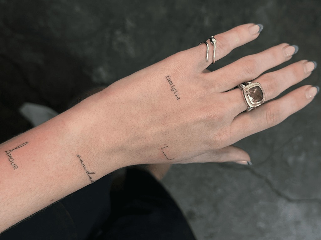 Family Tree with Infinity Symbol Tattoo Design