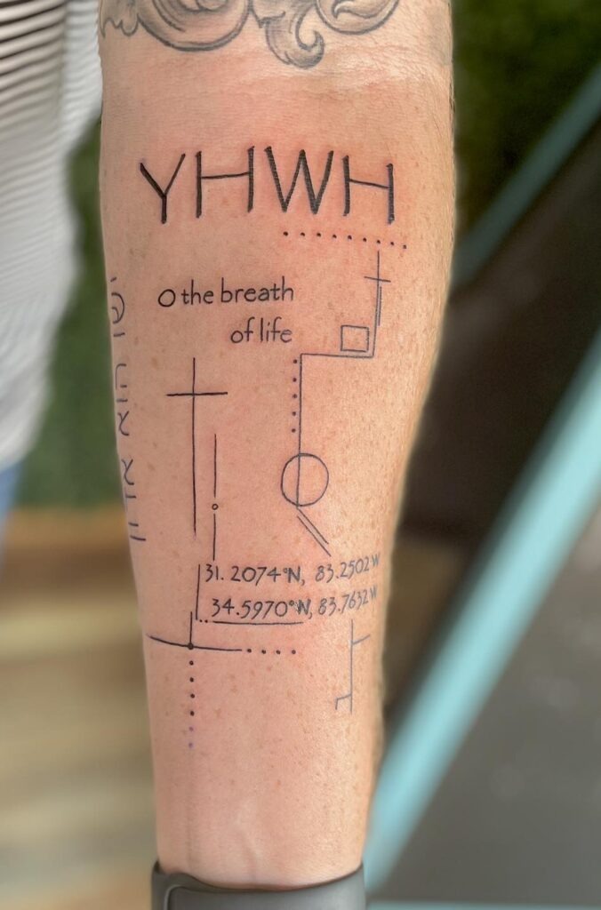 Bold Faith Tattoo Design