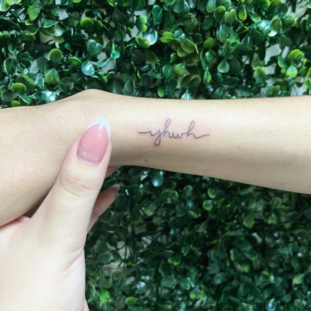 Every Breath Honors YHWH Tattoo Design