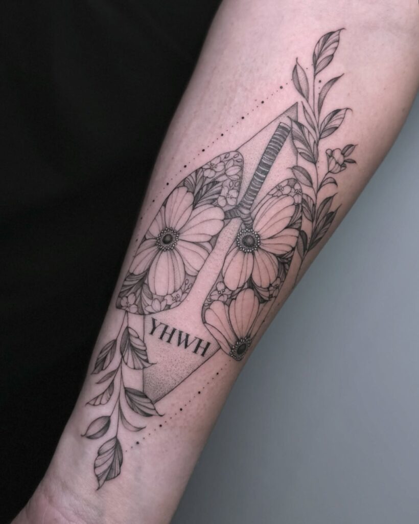 Wings of Faith Tattoo Design