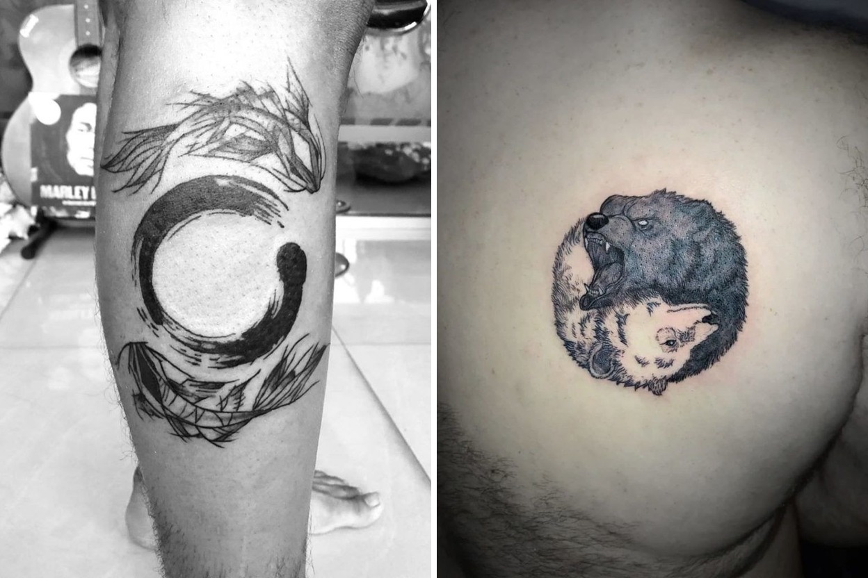 60+ Yin Yang Tattoo Ideas That Stand Out with Effortless Elegance Featured Lookbook Collage