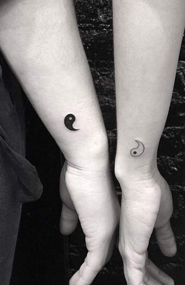 Matching Yin Yang Tattoos Tattoo Design