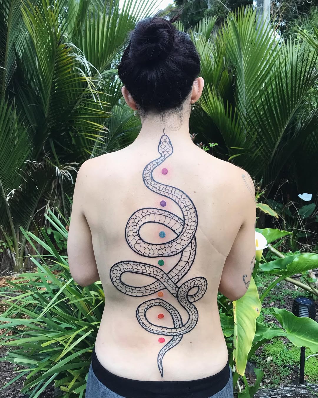 Artistic depiction of a yoga pose tattoo Tattoo Design