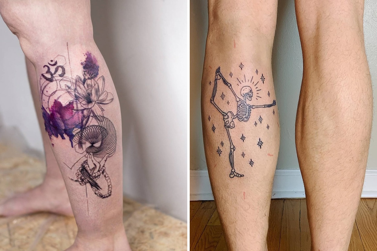 Yoga Tattoo Ideas For Subtle and Symbolic Placement Featured Lookbook Collage