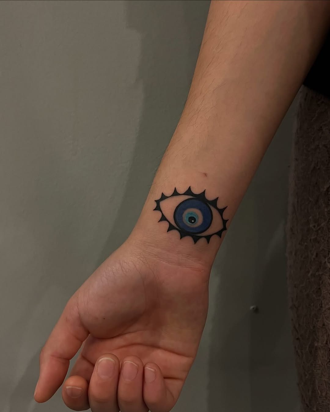 Intricate eye tattoo symbolizing insight and focus Tattoo Design