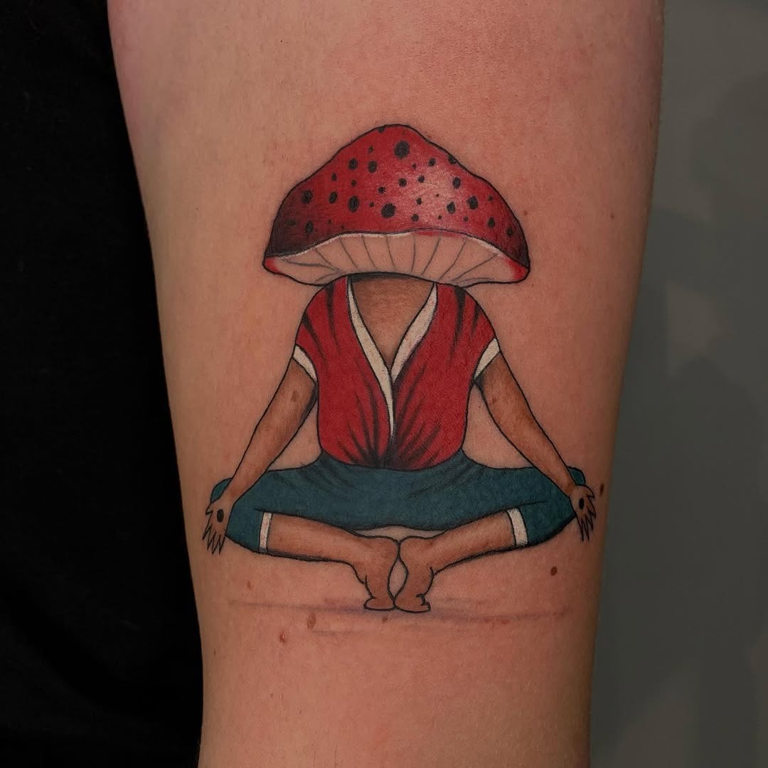 Intricate Yoga-Inspired Tattoo Designs for Serenity Tattoo Design