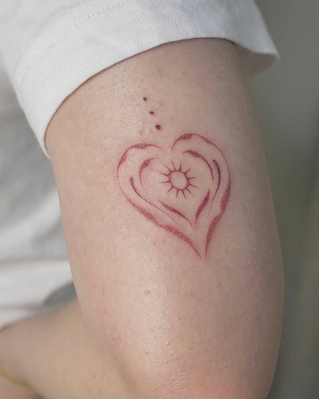 Intricate yoga-themed arm tattoo design. Tattoo Design