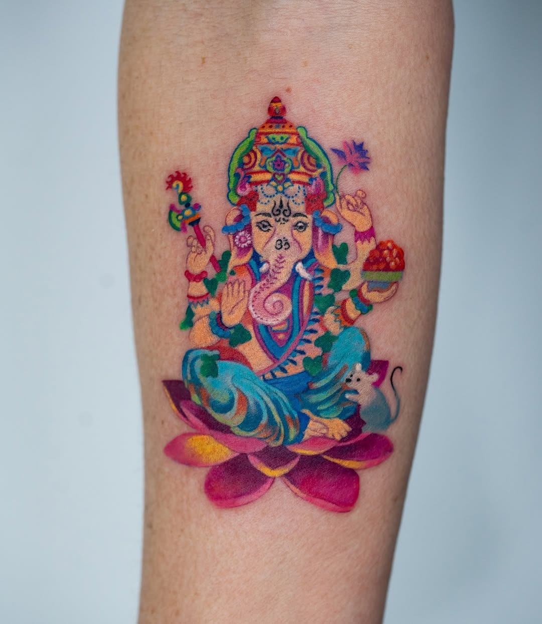 Meditative tattoo combining mind, body, and spirit Tattoo Design