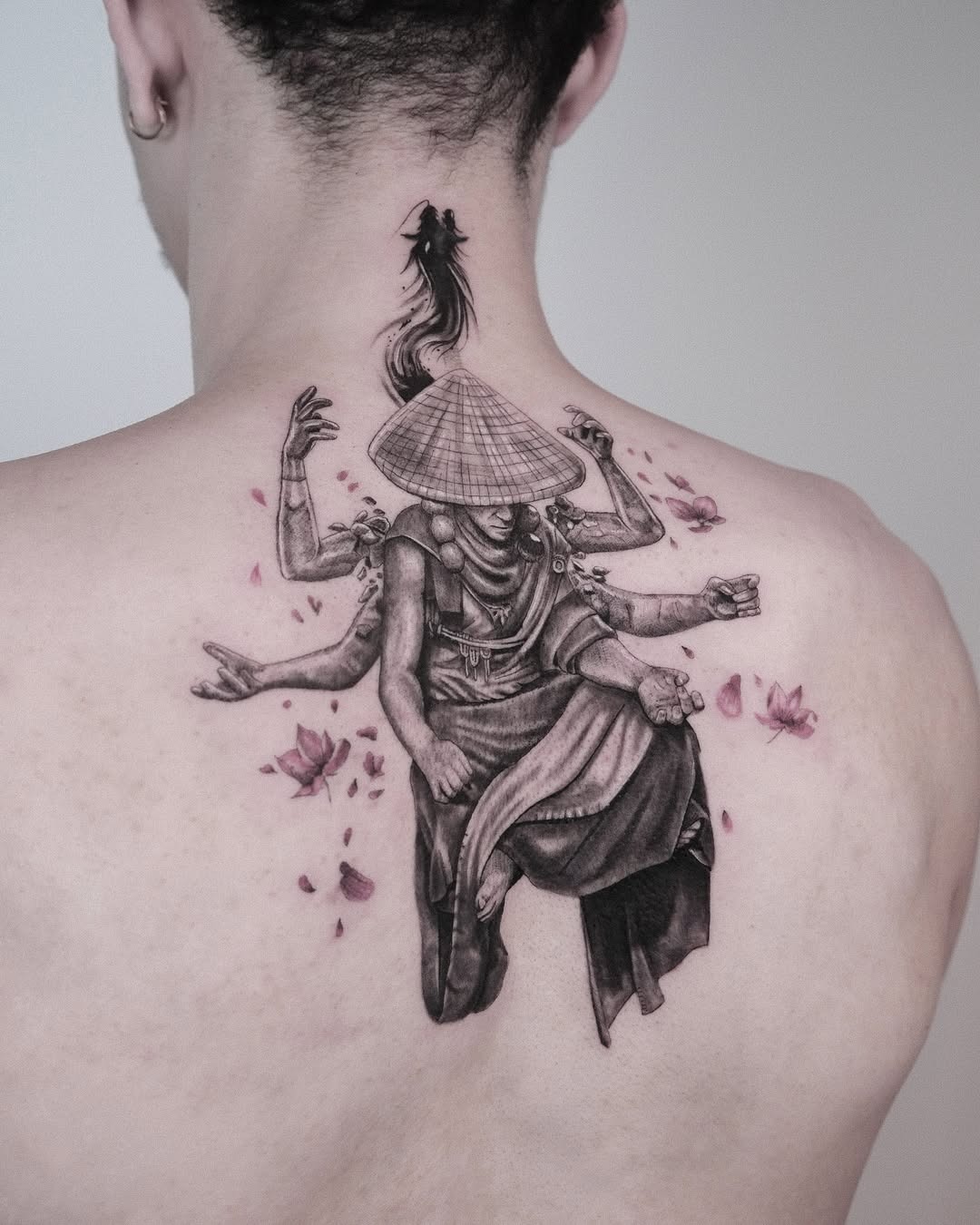 Skeleton in Yoga Pose for Unique Style Tattoo Design